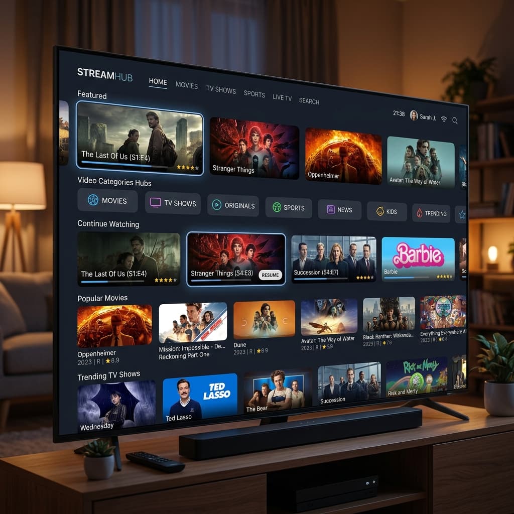 Smart TV App Development Preview
